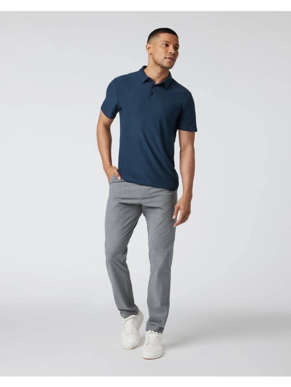 Vuori Pants Mens 31 Aim V431-S Gray Chino Casual Performance Stretch Golf Active
